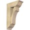 Ekena Millwork Westlake Traditional Rough Sawn Bracket w/ Offset Brace, Douglas Fir, 8"W x 20"D x 32"H BKT0806X20X32WTL01RDF - alternate 1